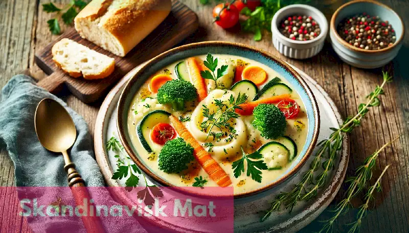 Kräftsoppa: En Läckert Recept för Traditionell Svensk Skaldjurssoppa Kräftsoppa