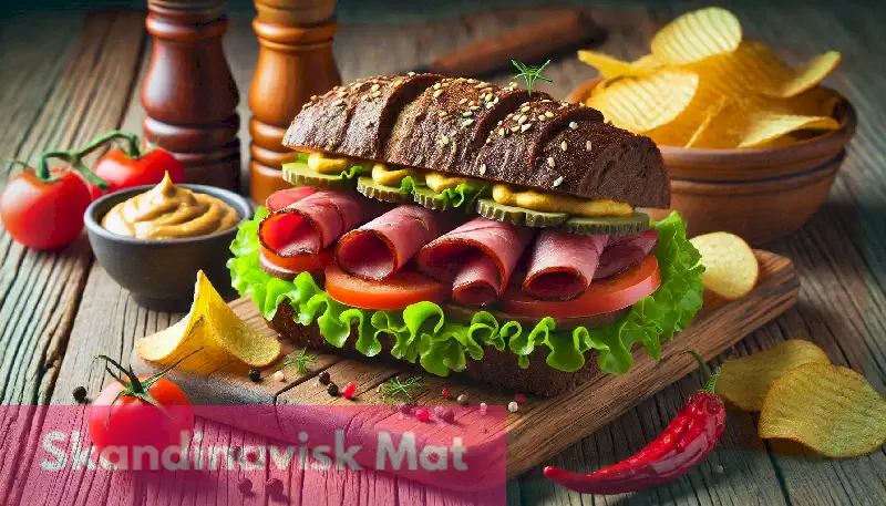 Smörgås med rökt renkött - En läcker och enkel nordisk receptguide Smörgås med rökt renkött