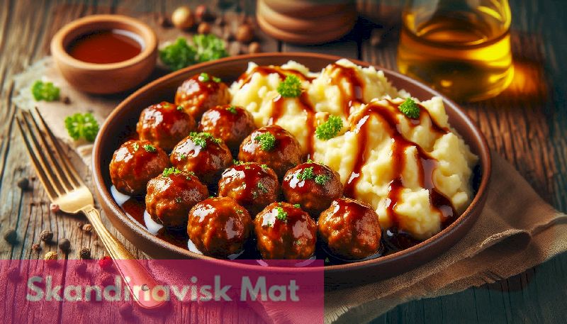 Köttbullar med brunsås och potatis – En klassisk svensk rätt att njuta av hemma! Köttbullar med Brunsås och Potatis