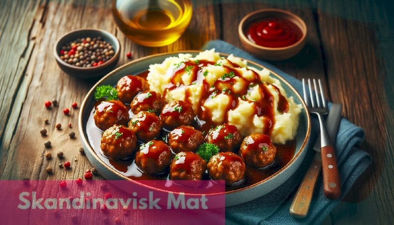 Köttbullar med brunsås och potatis – En klassisk svensk rätt att njuta av hemma! Köttbullar med Brunsås och Potatis