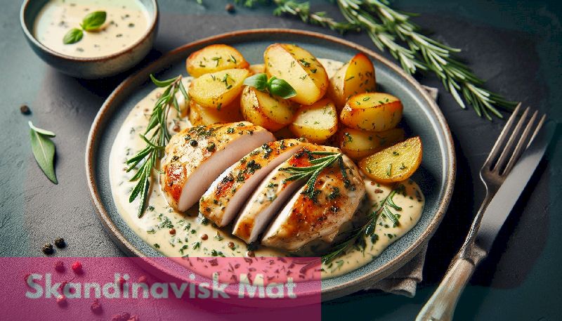 Kycklingfilé med Dragonsås