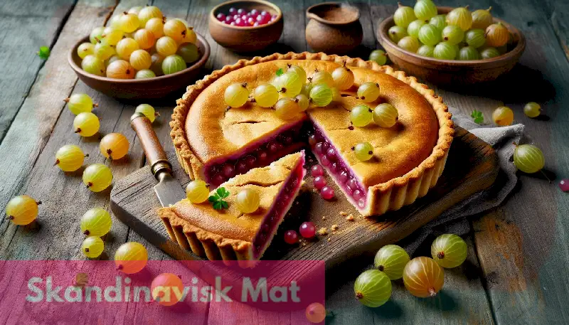 Krusbärspaj: En Lätt och Läckert Recept för Att Njuta av Svenska Smaker Vad är Krusbärspaj