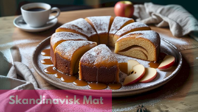 Äppelmoskaka: En Lätt och Läckert Recept för Höstmys Äppelmoskaka
