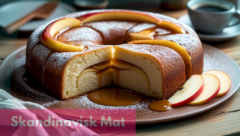 Äppelmoskaka: En Lätt och Läckert Recept för Höstmys Äppelmoskaka