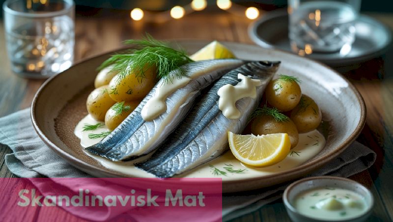 Färsk Sill med Löksås