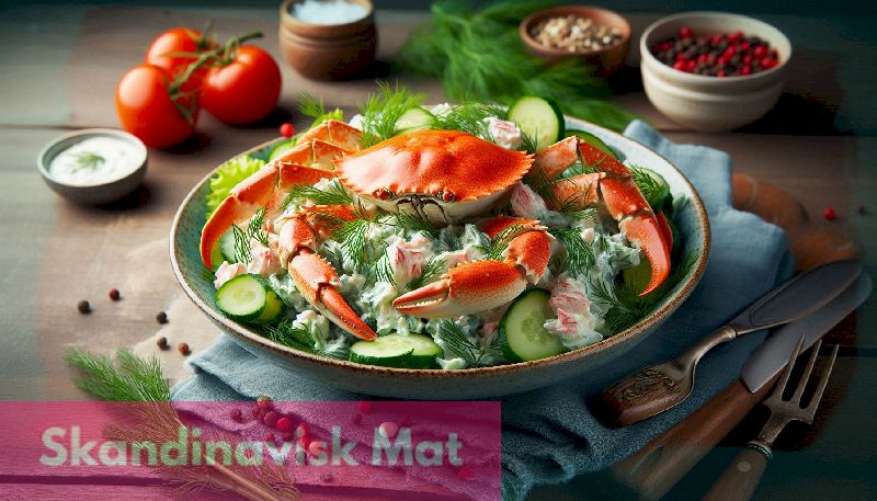 Krabbsallad med dill – En läcker och fräsch recept för alla tillfällen Krabbsallad med dill