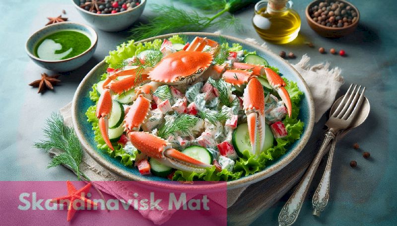 Krabbsallad med dill – En läcker och fräsch recept för alla tillfällen Krabbsallad med dill
