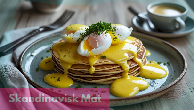 Pannkakor med pocherade ägg och hollandaise – En läcker och enkel receptguide Pannkakor med pocherade ägg och hollandaise