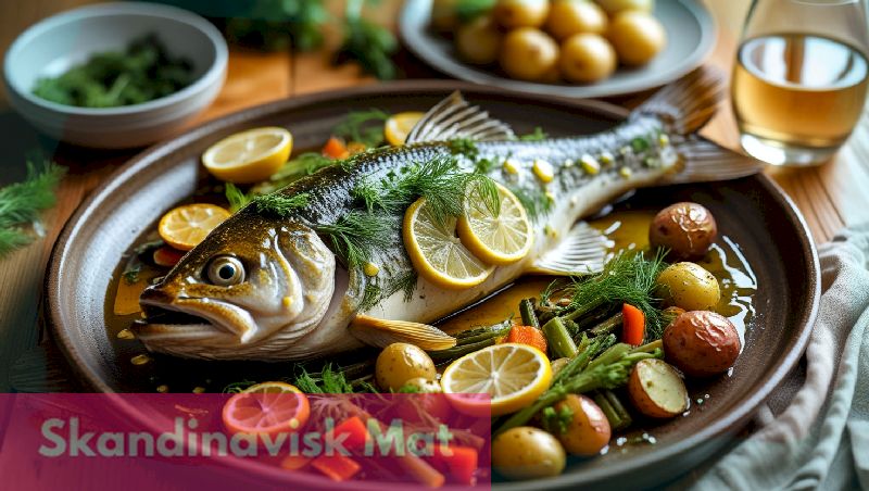 Ugnsstekt gädda