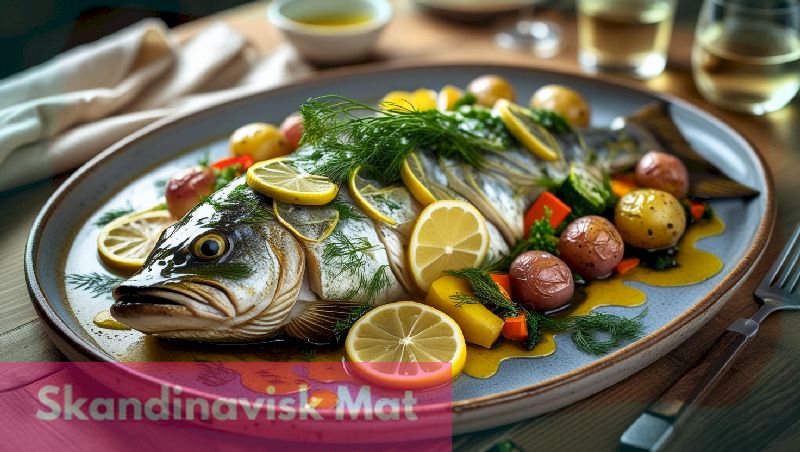 Ugnsstekt gädda