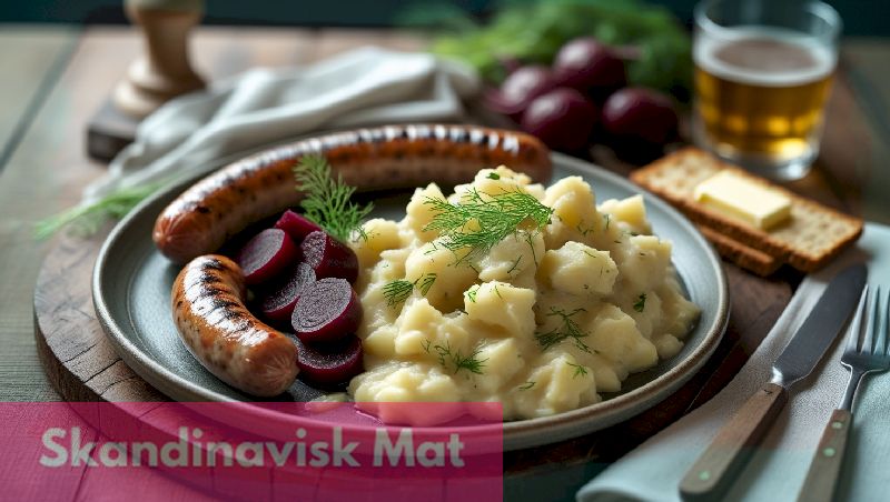 Isterband med stuvad potatis
