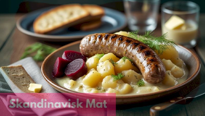 Isterband med stuvad potatis