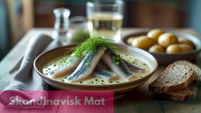 Sill i vitlökssås – En läcker och enkel recept för att njuta av klassisk svensk sill Sill i vitlökssås
