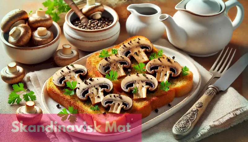 Svamptoast: En Lätt och Läckert Recept för En Njutbar Måltid Svamptoast