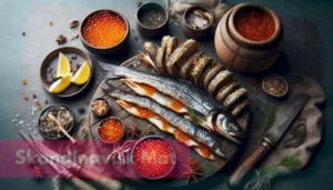 Torkad Fisk med Kaviar: En Läckert Recept från Norrland Torkad fisk med kaviar